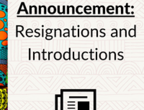 Resignations and New Hires