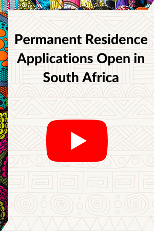 Permanent Residence Applications Open in South Africa
